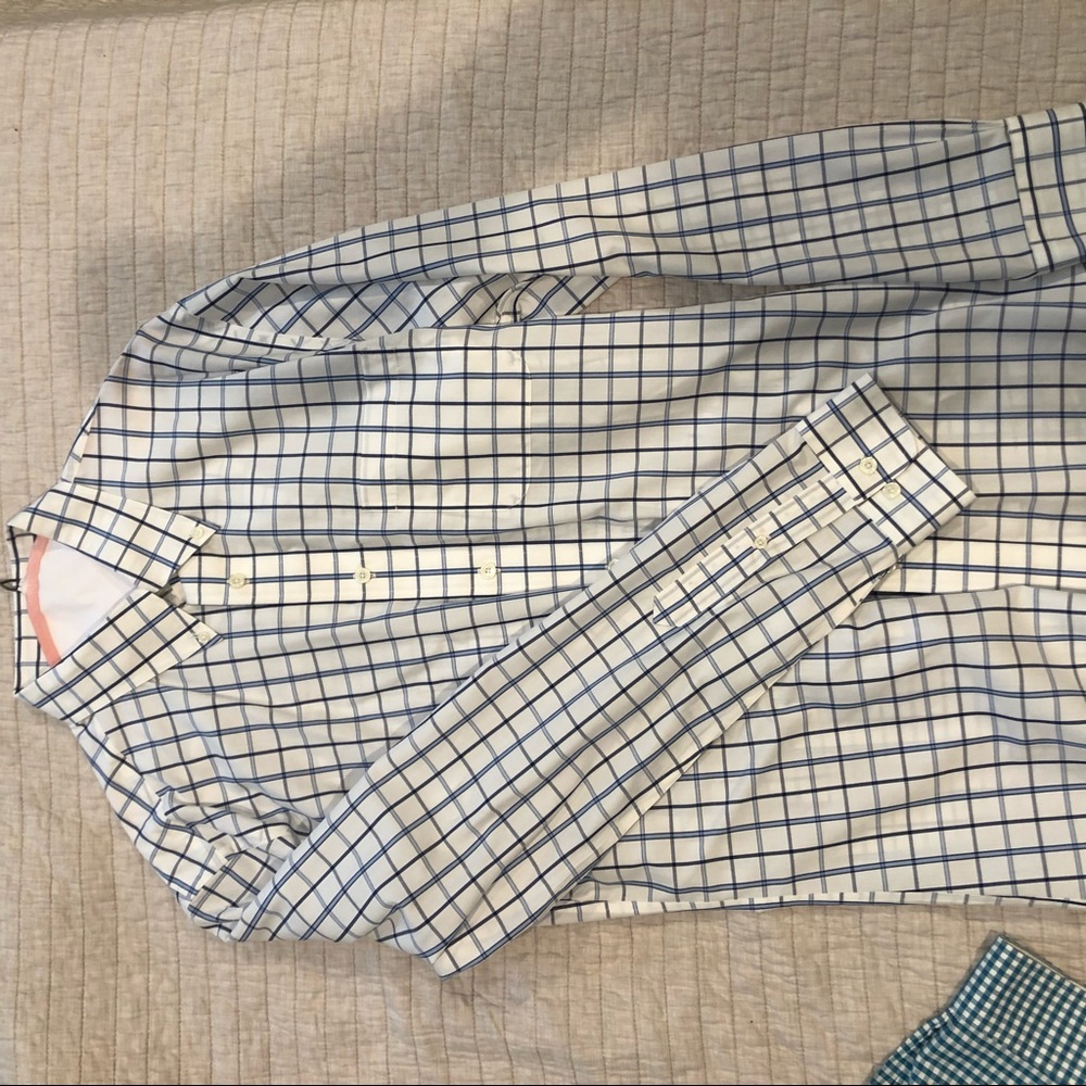 Large brooks brothers button down